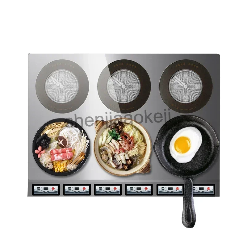 Home Electric Electromagnetic Clay Pot Furnace JP-DT Electric Ceramic Stove Titanium Crystal Panel Induction Cooker 220V 1pc
