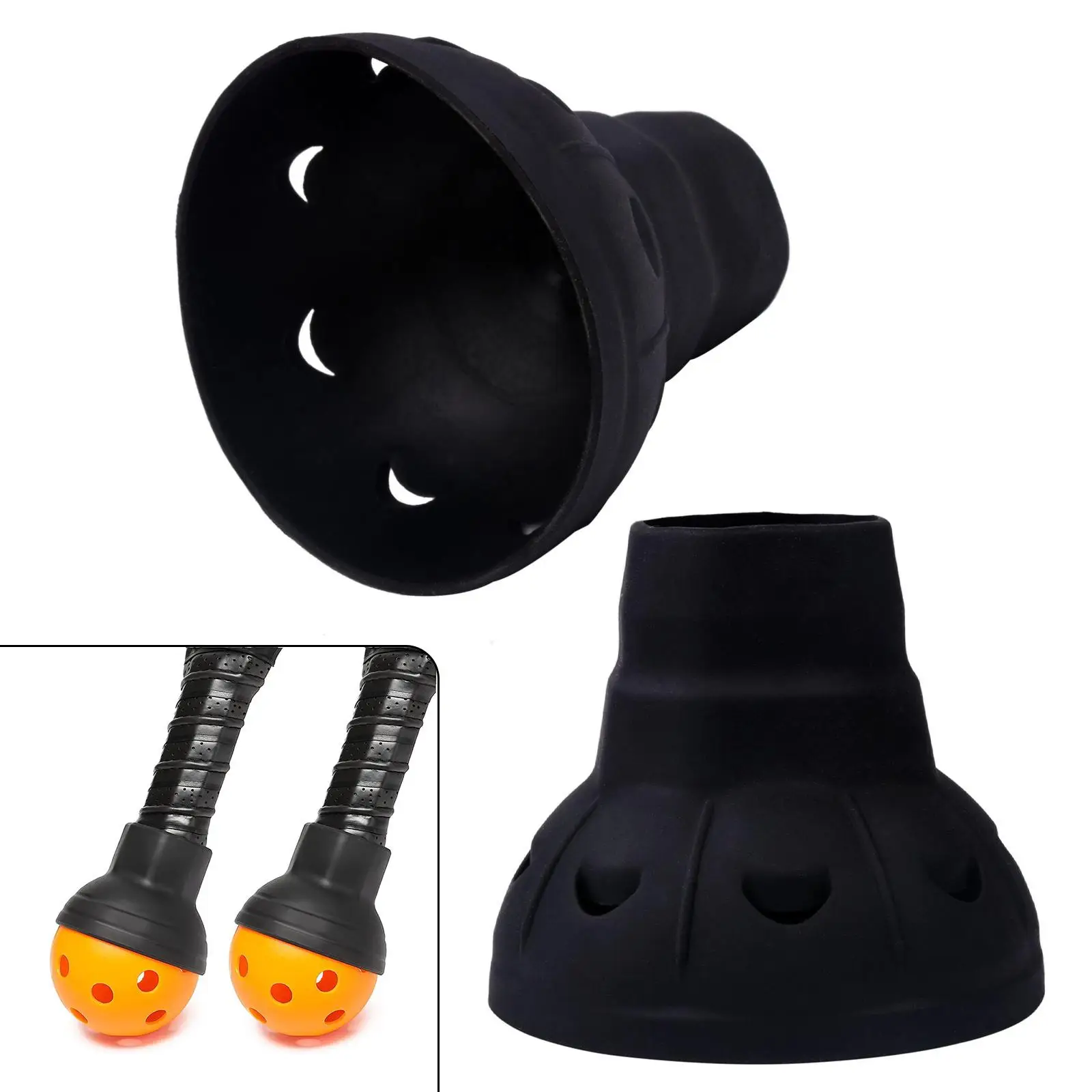 2Pcs Pickleball Retrievers Ball Pick up Professional Universal Suction Cups