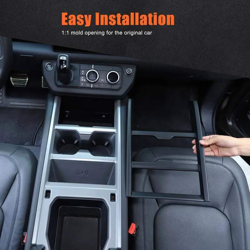 

For 2025 Land Rover defender 90 110 130 ABS Center Console Panel Frame Cover Decoration Sticker Car Interior Accessories