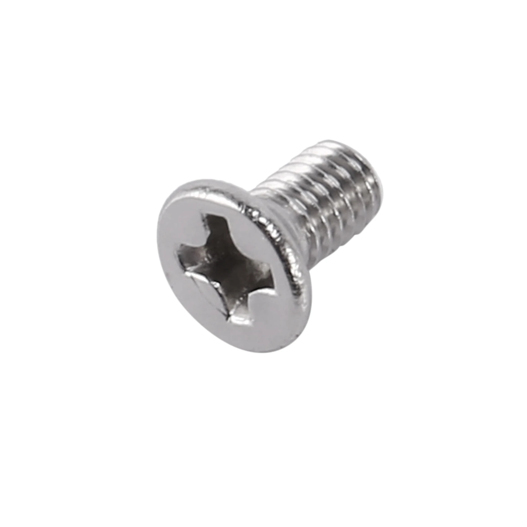 Tornillos avellanados de cabeza plana Phillips M3 x 6mm, 100 Uds.