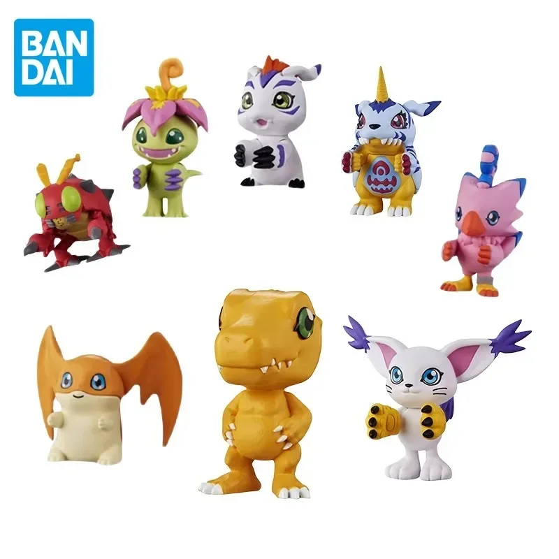 Digimon Adventure Bandai Gashapon oryginalna figurka Anime dziecięce zabawki dla chłopców dziewczyny ozdoby Model z pcv prezent na Boże Narodzenie