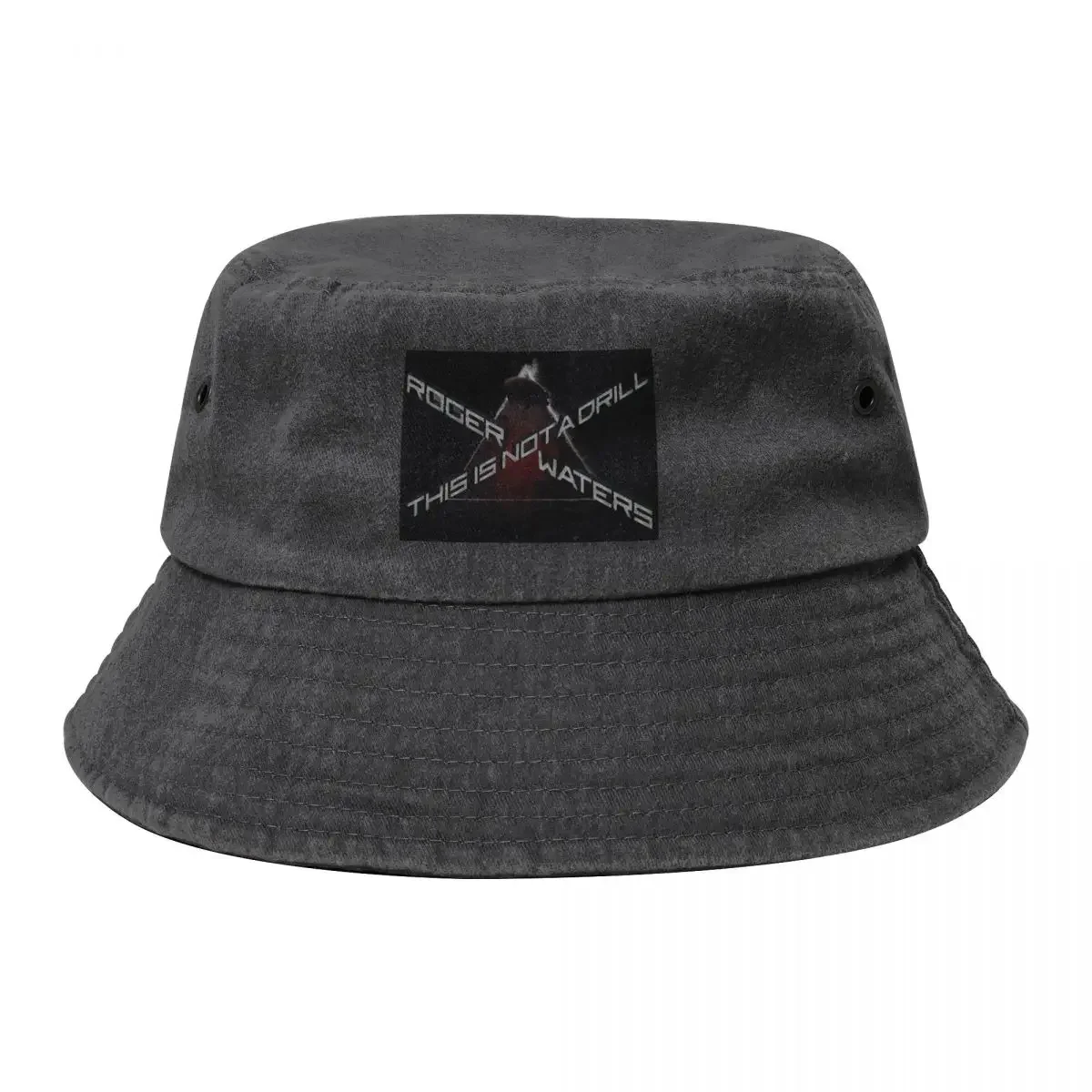 Roger This is not a drill waters music band Bucket Hat Horse Hat western Hat Caps For Women Men's