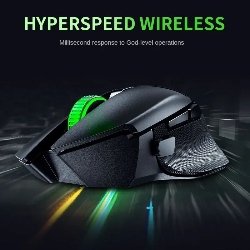 Razer Basilisk V3X Extreme Edition ماوس بلوتوث 2.4 جيجا هرتز ثنائي الوضع Wireless18000 ديسيبل متوحد الخواص بلوتوث 5.0 ألعاب رياضية إلكترونية متصلة
