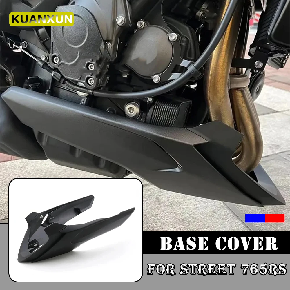 

Carenado del chasis del motor inferior de la tray del vienentre Protector de la cubierta del spoiler de la placa de deslizamiento para treet trinrs 765RS 2017-2022