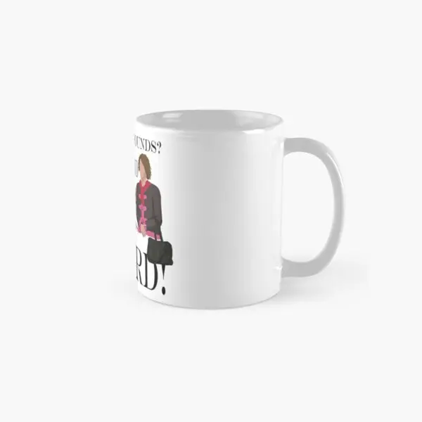 Thousand Pound of Sorry I Ve Got No He Mug taza de té impresa, taza de café Simple, mango de foto, imagen redonda, diseño