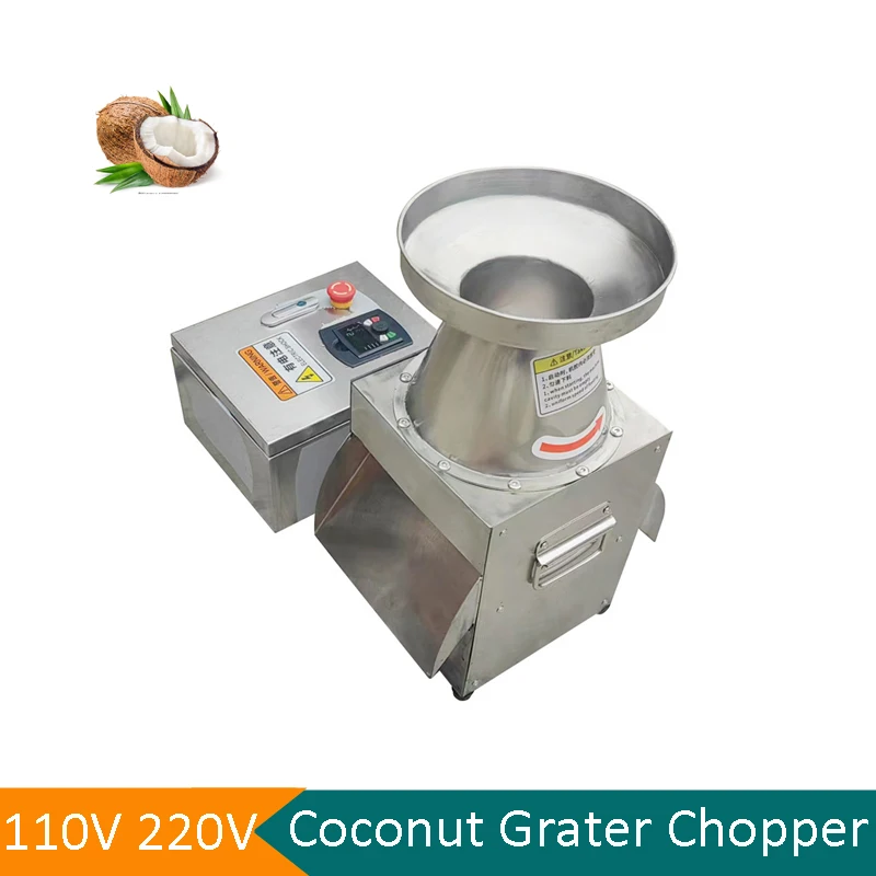 Factory Price Coconut Shredder Grinder Machine Best Price Small Coconut Flour Stainless Steel Fruit vegetable Making Machine