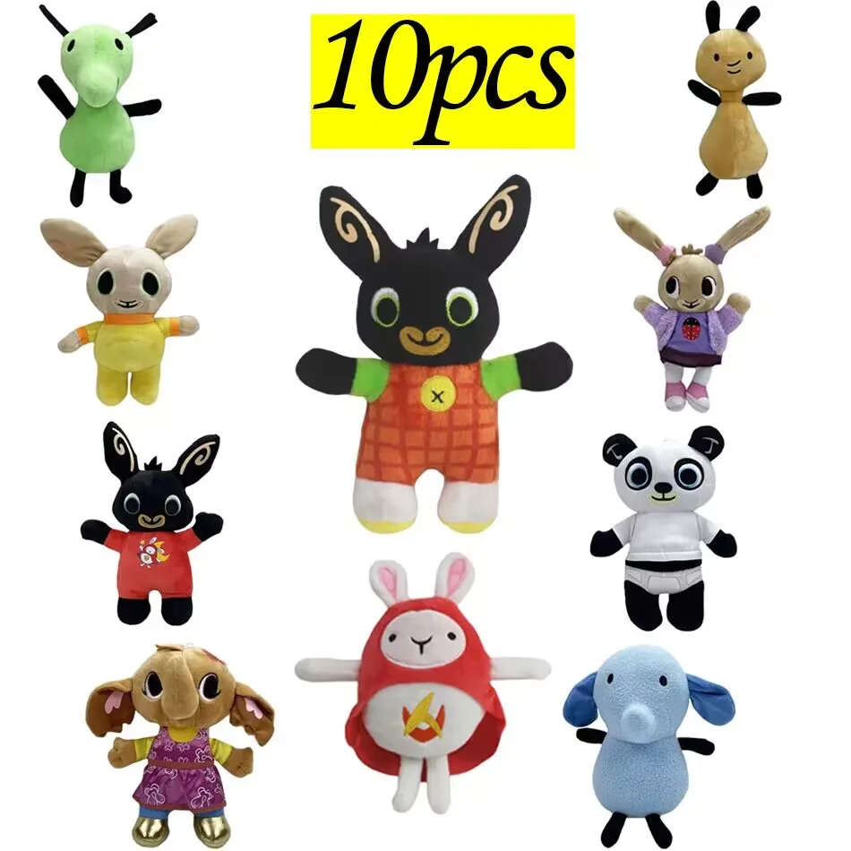 Kawaii Bunny Plush Toy Cute Cartoon Rabbit Panda Elephant Stuffed Animals Plushie Doll Baby Toys 18-30cm Children Gift