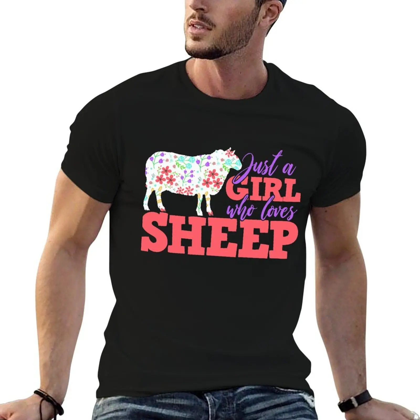 Sheep Farmer T-Shirt new gifts and t-shirts cute tops Short sleeve tee men