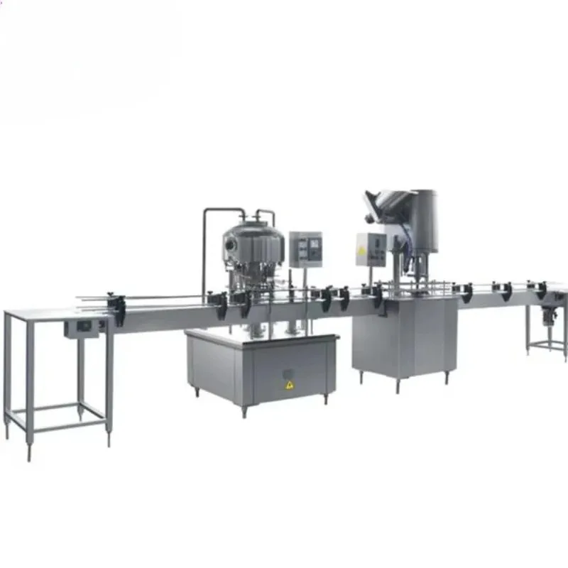 Durable Glass Packaged Water Beverage Automatic Bottle Washing, Filling and Capping Machine Reliable Engine