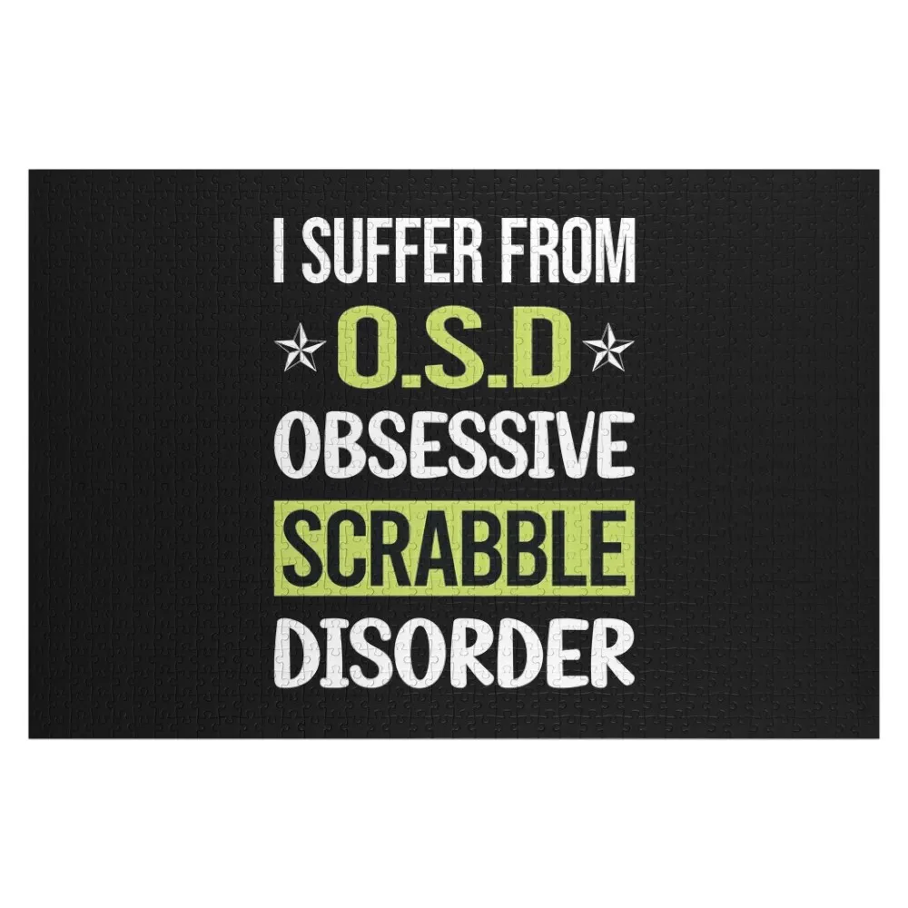 Obsessive Love Scrabble Jigsaw Puzzle Wooden Name Custom Personalized Wooden Jigsaws For Adults Anime Wooden Name Puzzle