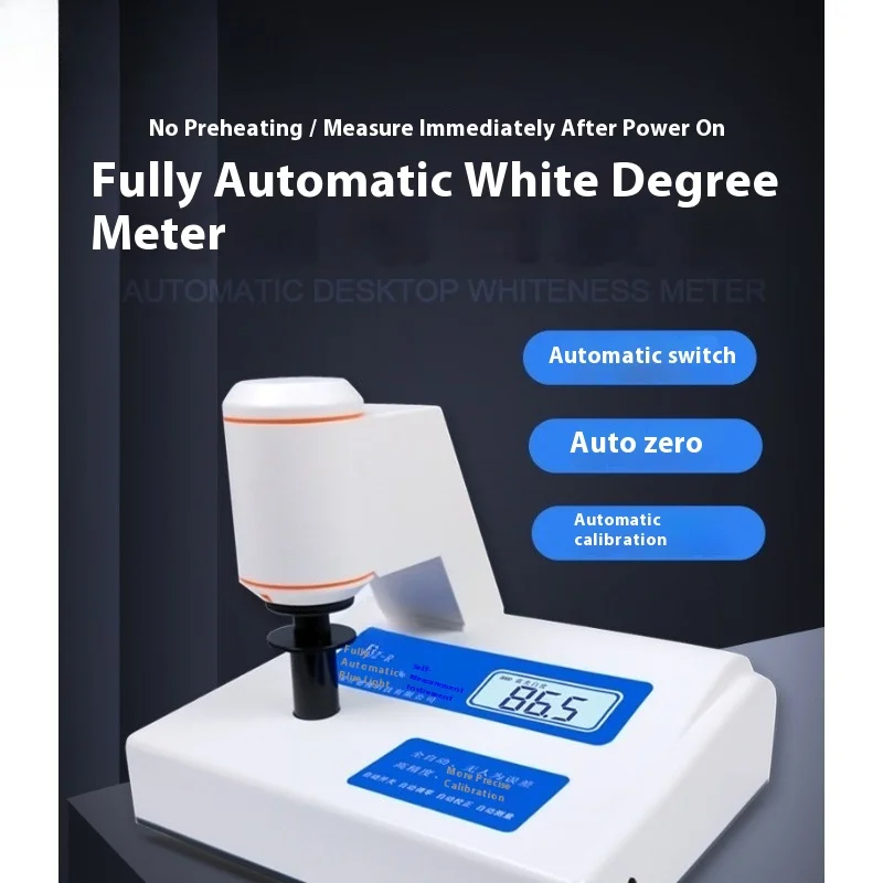 

Benchtop Whiteness Meter Calcium Carbonate Powder Starch Whiteness Testing Instrument Digital Display