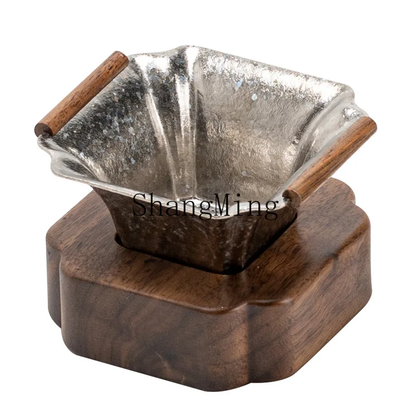 

PYH pure titanium tea leak thousand-hole tea filter leak ultra-fine tea filter compartment fair