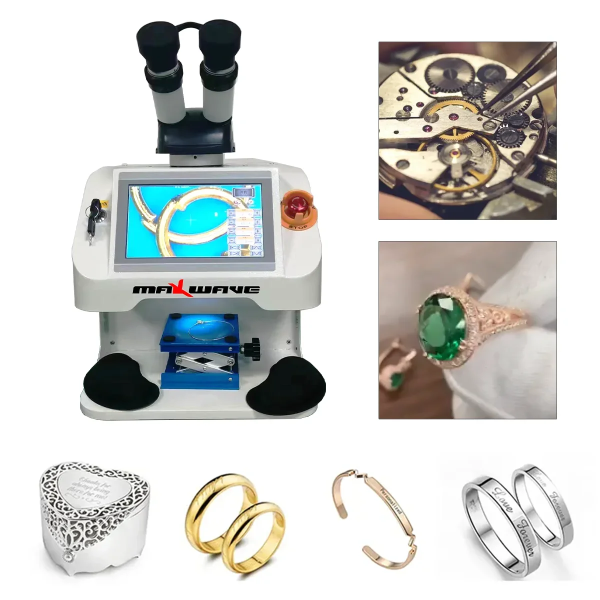 Jewelry Laser Welding Machine 24k Gold Silver Titanium Platinum Jewellery Soldering Machine Jewelry Laser Welding