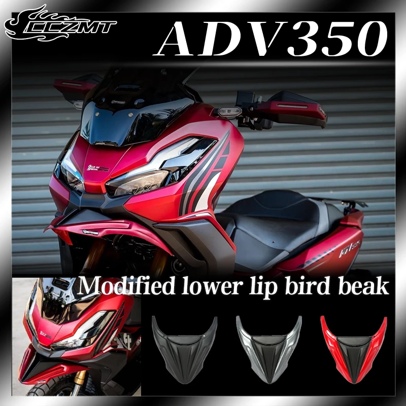 

Front Fairing Aerodynamic Winglets Front Beak Nose Cone Extension Cover Extender For HONDA ADV350 ADV 350 ADV250 350 2022-2023