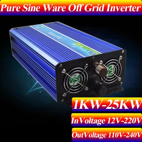 Off grid photovoltaic inverter 2000W MPPT solar controller with built-in support for battery charging and discharging management
