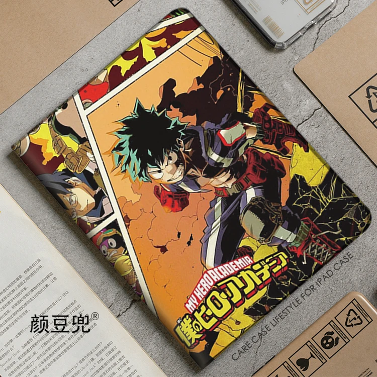 DEKU Anime My Hero Academia Case For iPad 10.2 7th 8th Air 2 3 Mini 1 2 3 5 Case Luxury Silicone For iPad Air 4 5 For iPad Pro11