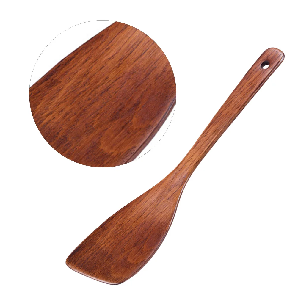 Eco-Friendly House Wood Non-Stick Pan Spatula Shovel Rice Spoon Cooking Utensil Turner Lacquerless Bamboo Shovel Kitchen Tool