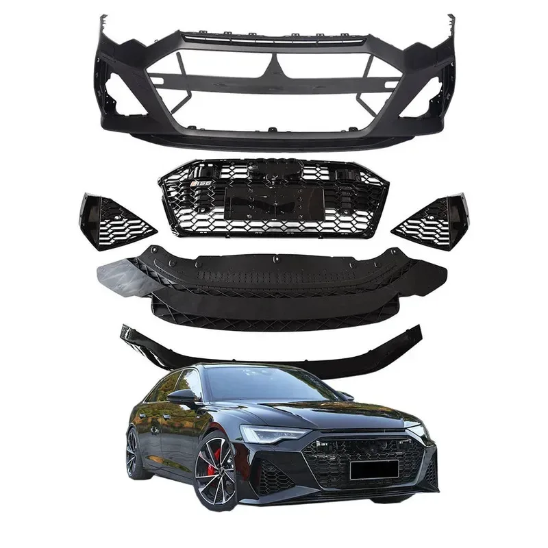 

A6 S6 C8 4K Front Bumper Facelift RS6 C8 Car Bumper A6 S6 C8 4K Car Bodykit 2018 2019 2020 2021