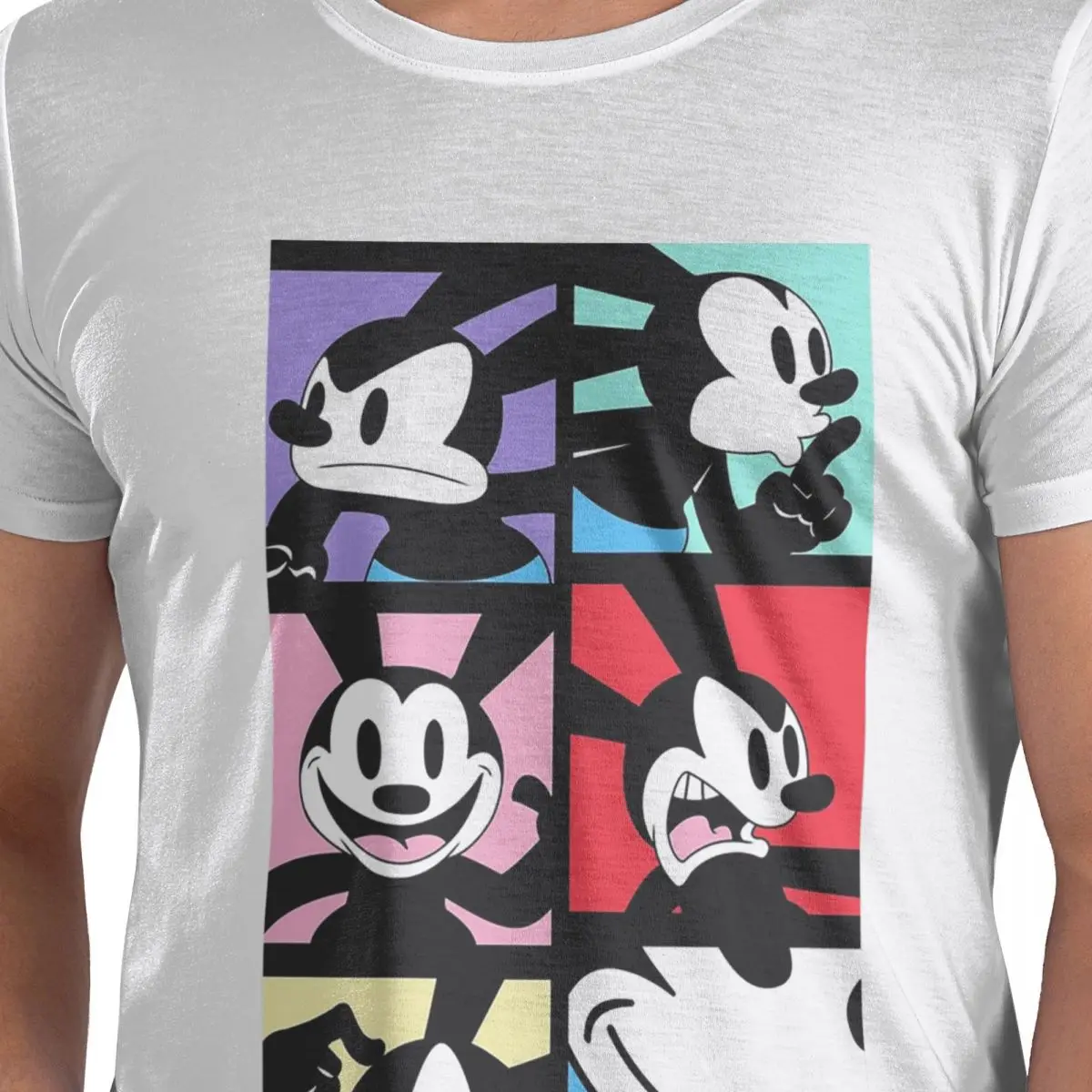 

Футболка Mood Board Oswald из 100% хлопка, мужские футболки большого размера, мужские футболки с круглым вырезом и коротким рукавом, S-6XL