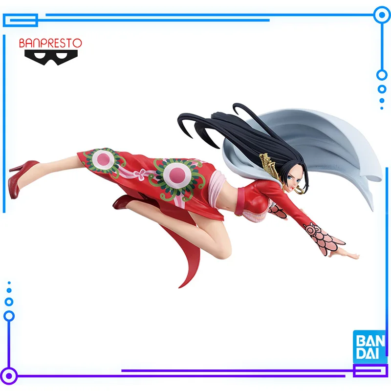 

Bandai Original Genuine Banpresto One Piece Battle Record Collection Boa.Hancock 17cm Anime Collections Model Toy Figures Gifts