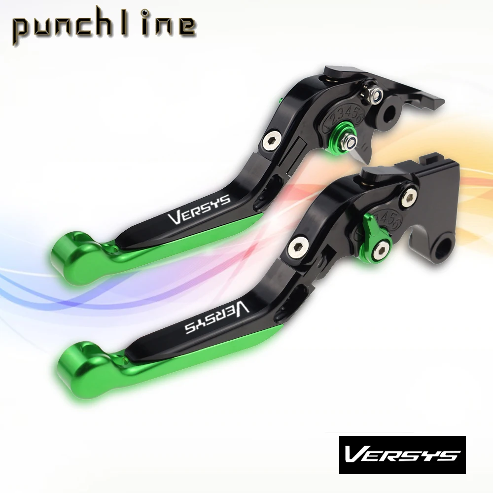 Fit For VERSYS 1000 2012 2013 2014  Motorcycle CNC Accessories Folding Extendable Brake Clutch Levers Adjustable Handle Set