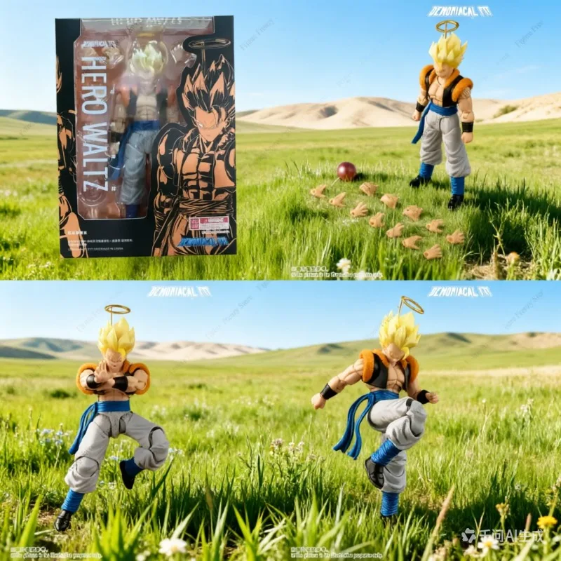 

Special Offer In Stock Dragon Ball Demoniacal Fit DF SHF Gogeta Hero Waltz Action Figure Toy for Collectors and Fans