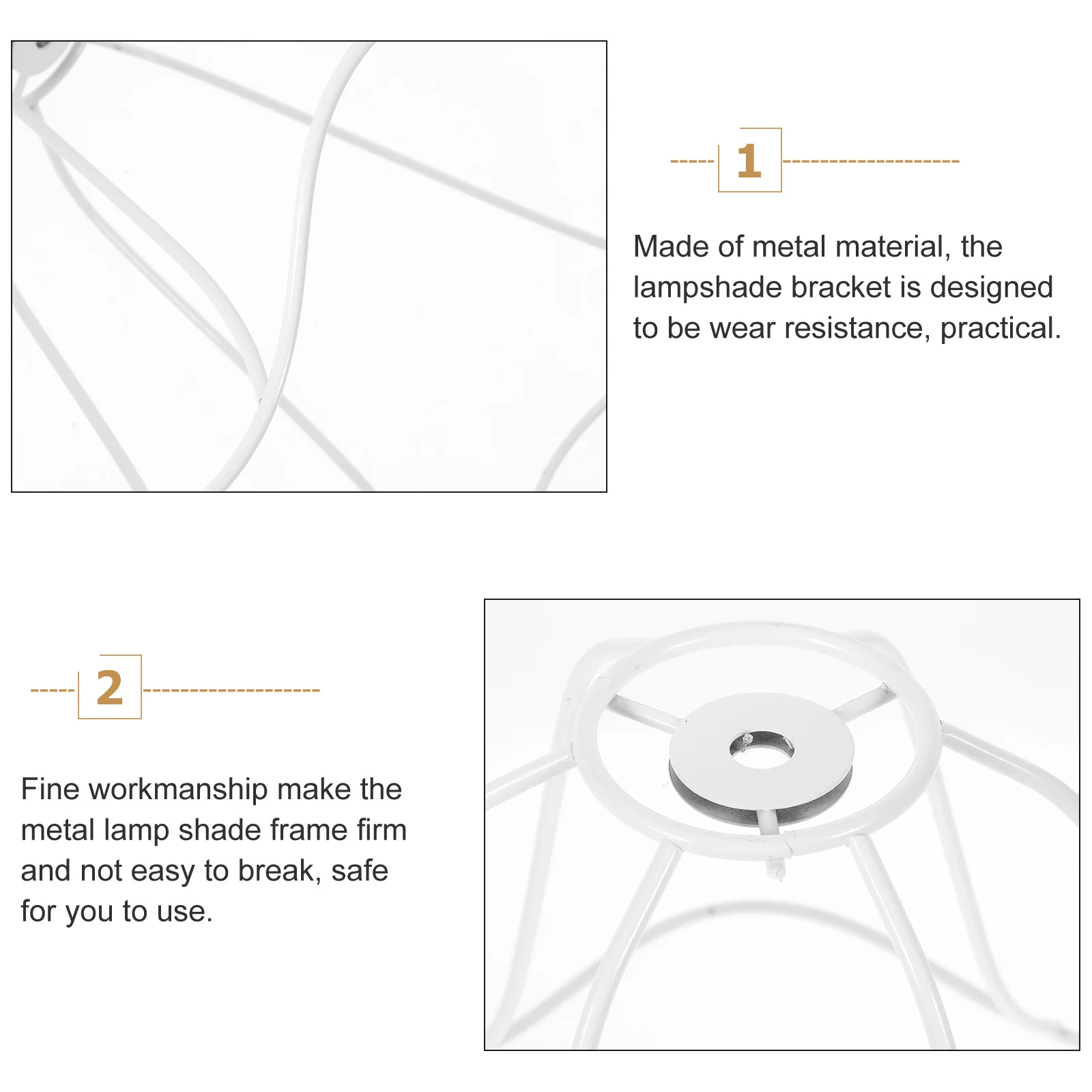

Lampshade Accessories Diy Table Frame Cage Replacement For Light Diy Lamp Frame Shade Holder Lamp Parts