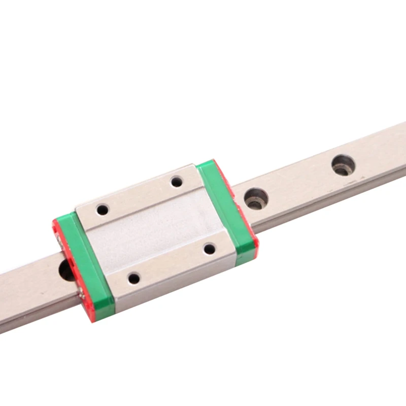 HLES 1Pcs 7mm Linear Guide Miniature Rail MGN7 150mm Linear Rail and 1 Pcs MGN7H Miniature Rail Slider