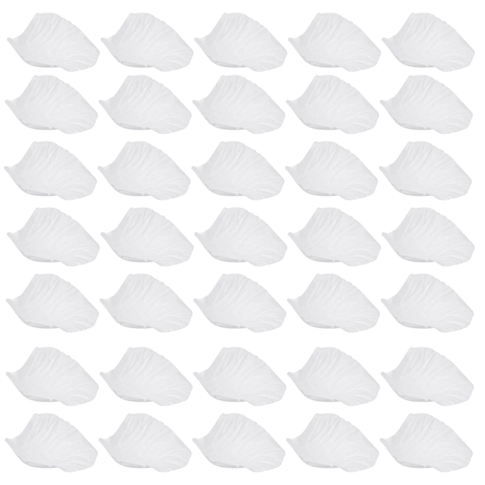 

2000 Pcs Petals Artificial Wedding Decor Fake Flower Silk Cloth Weddings White Bright Rose
