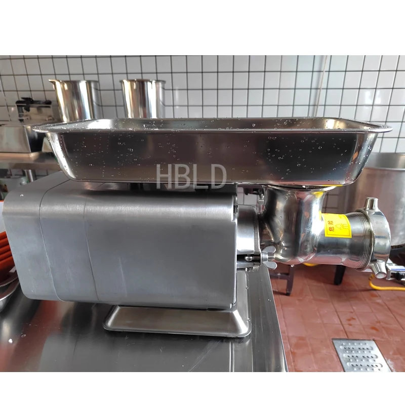 

Electric Commercial Meat Grinder Stainless Steel Sausage Filling Machine Food Grinder for Business Use