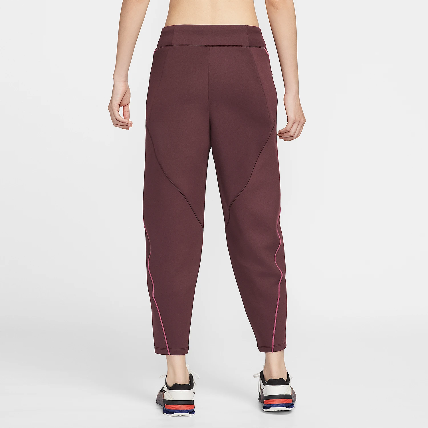 Nike genuine Winter Women's Mid-Rise Tapered Sports Trousers HV3586-652