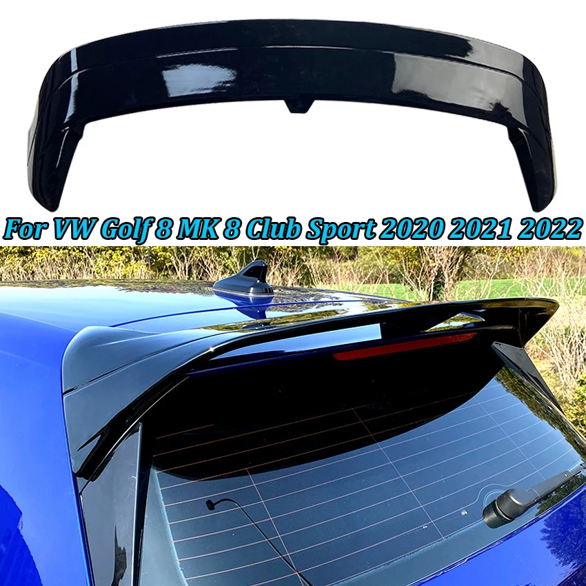 

Tail top wind Spoilers Wings For VW Golf 8 MK 8 Club Sport 2020 2021 2022 Rear Trunk Roof Sport Spoiler Wing Styling