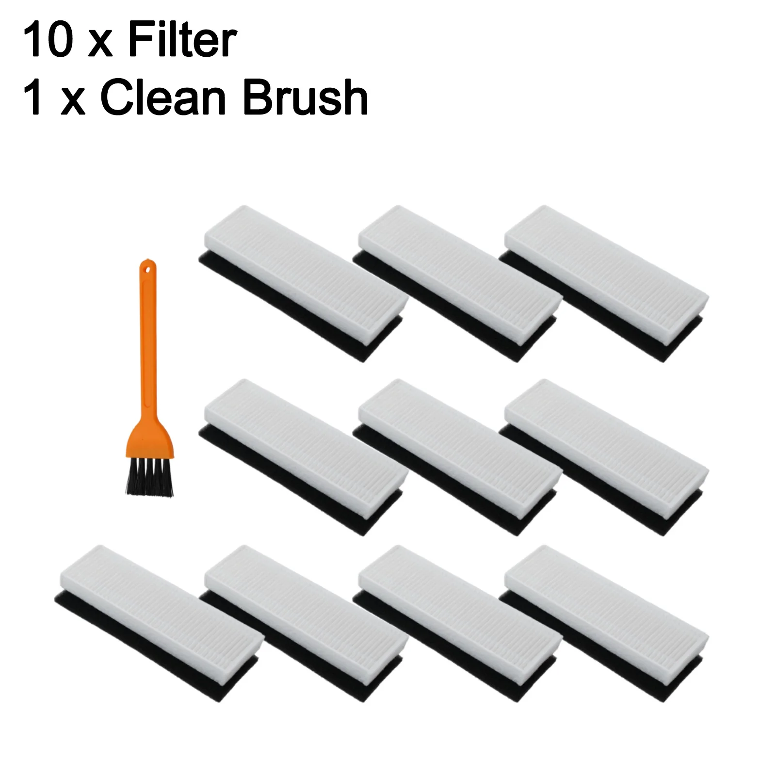 

High Performance Filter Pack (10 pcs) For Tikom Model Robots Specifically Designed For The Models g8k00 & g8k00 pro