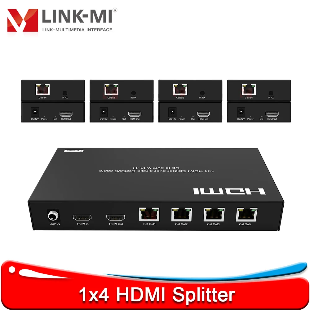 1X4 Hdmi Splitter O… - image