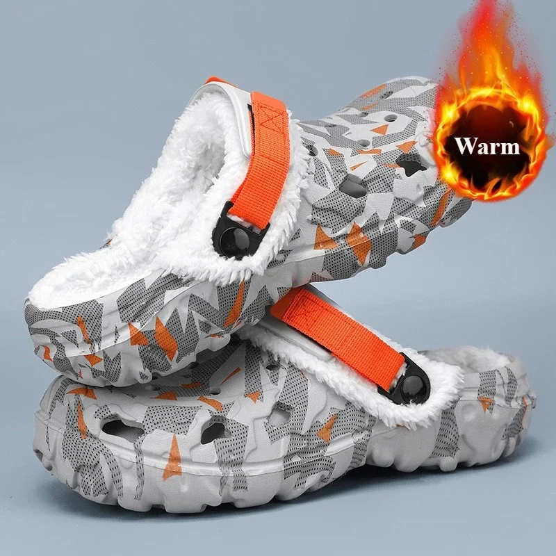 

Мужские зимние тапочки на мягкой подошве, теплые мужские тапочки, летние съемные внутренние сандалии, мужские нескользящие тапочки большого размера