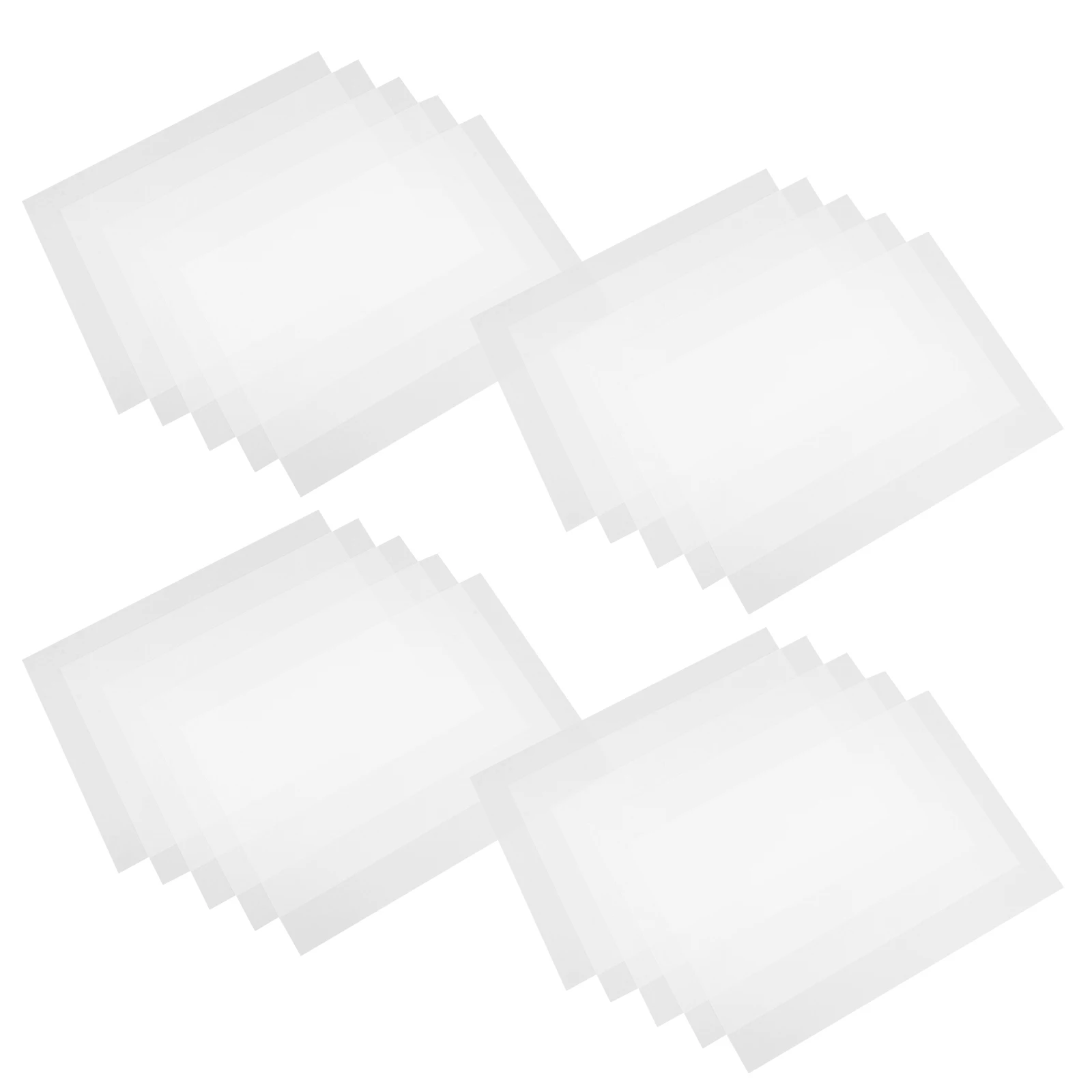 

20pcs Transfer Paper Sublimation Film Glow Dark Vinyl Translucent Sheets Craft Material Clothes Crafts Films Film