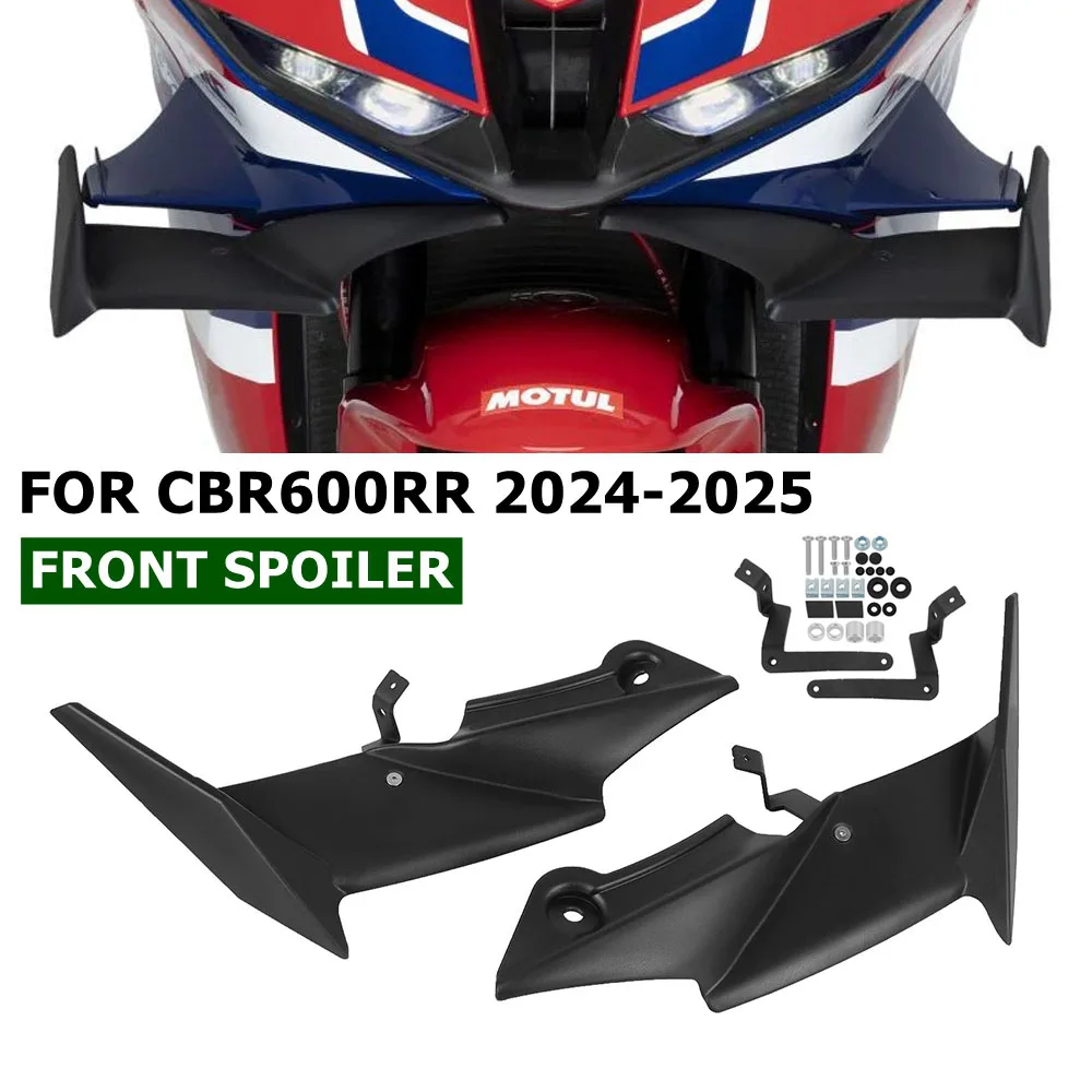 

CBR600RR мотоциклетная передняя прижимная сила, голый передний спойлер, аэродинамический дефлектор крыла для Honda CBR 600RR CBR 600RR 2024-2025