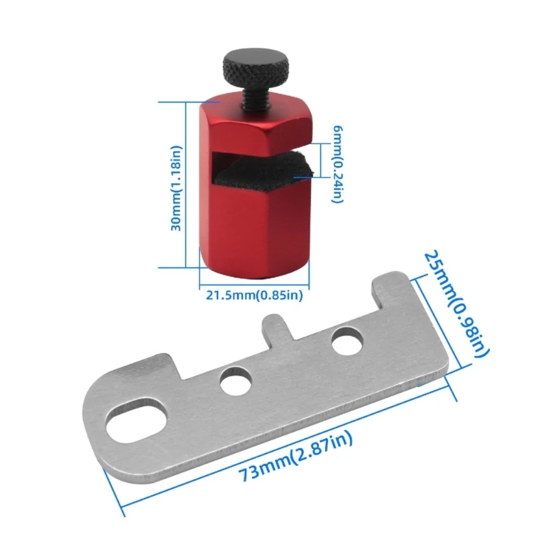 Quadratische Hilfsklemme, Treppenlehre, Rahmen, quadratische Befestigungsvorrichtungen, Aluminium 517A