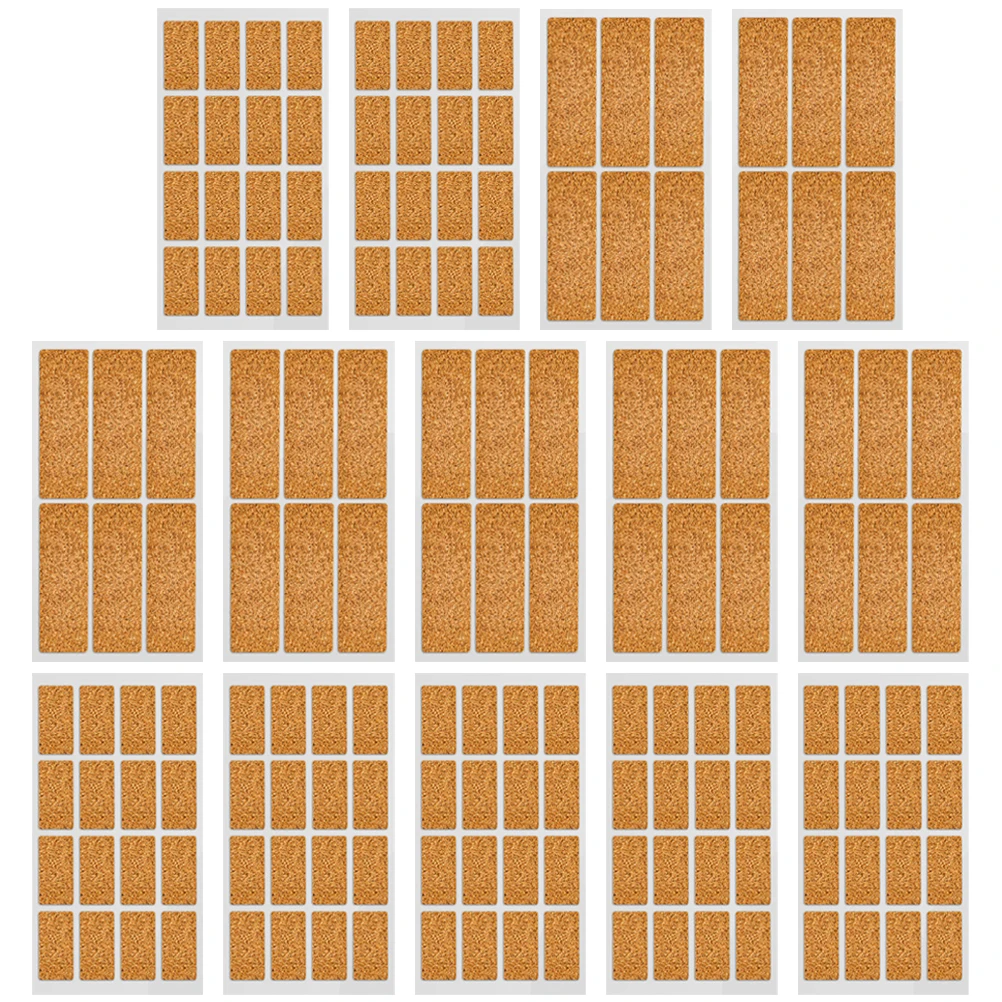 

24 Sheets Cork Labels Waterproof Food Bottle Pantry Container Storage Large Coloured Adhesive Stickers Kitchen ganization Breast