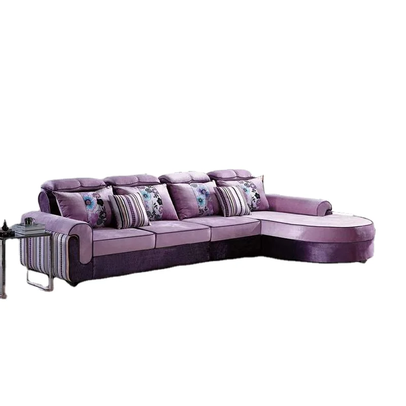 

For Living Room Restaurant Furniture Modern Sofa Fabric Luxury Brand Design Wooden Jacquard Sofa Fabric Sectional Couch Velvet