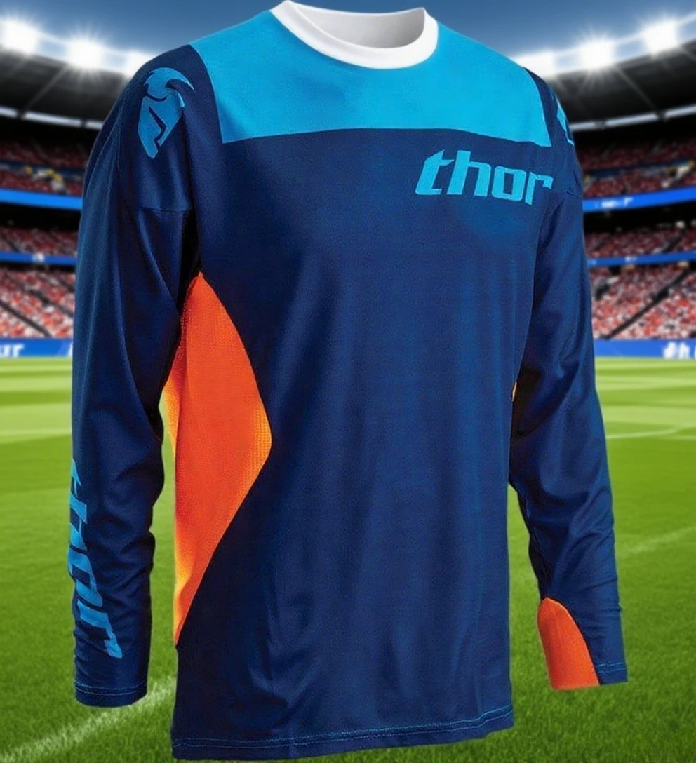 

2025 New Breathable Fast Drying Elastic Sports Casual T-shirt Racing Suit Men's Long Sleeved Racing Uniform Motorcycle T-shirt