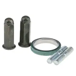 1 set Exhaust Studs Nuts Bolt Exhaust Gasket Exhaust Muffler Pipe for GY6 50/70/90/110/125/150CC Scooter ATV Moped