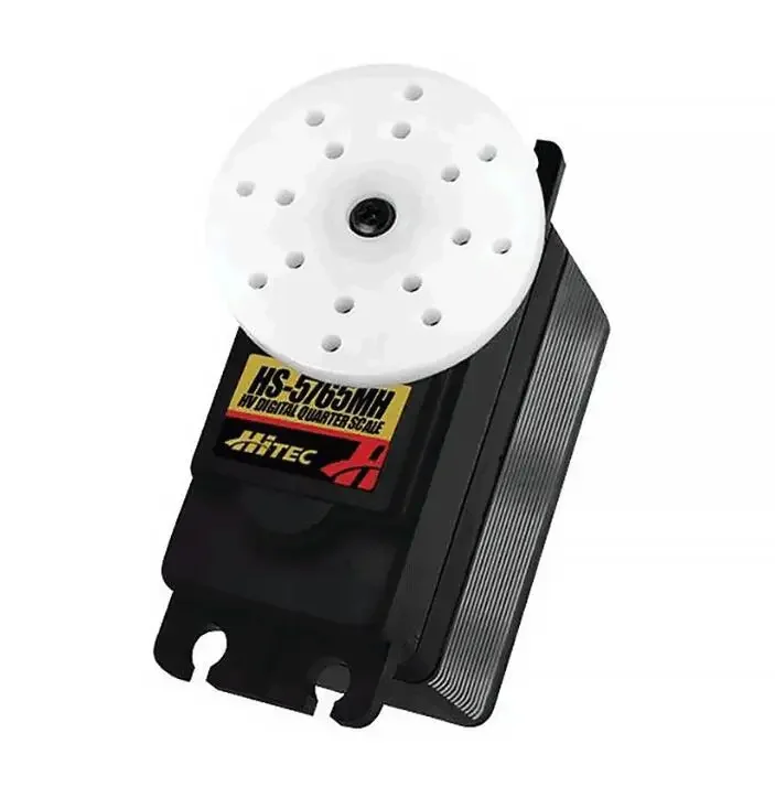 HS-5765MH Servomoteur numérique programmable haute tension à engrenages métalliques 15T, échelle 1/5, 347oz. / en Nm 25 kg pour voiture et avion RC