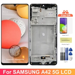 AMOLED Screen for Samsung Galaxy A42 5G A426B A426B/DS LCD Display Digital Touch Screen for Samsung Galaxy A42 5G Replacement