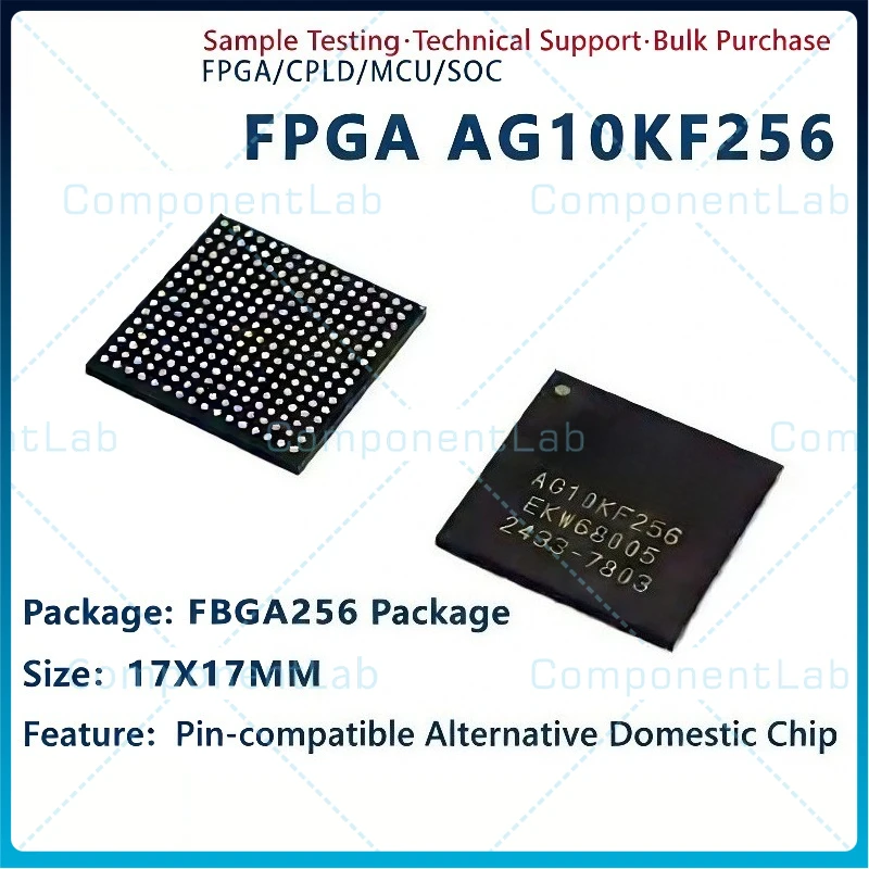 The original development board for AGM FPGA AG10KF256 V2 version as a replacement for EP4C