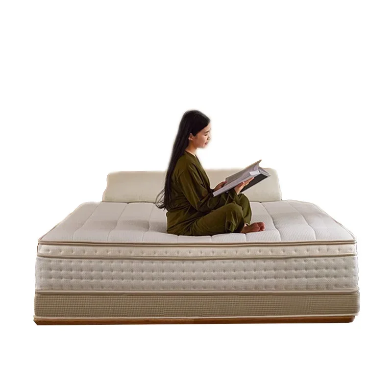 قابل للإزالة، جوت، بدون غراء، حقيبة مستقلة، طبقة مزدوجة، مرتبة ربيعية، صناعة يدوية بحتة #1