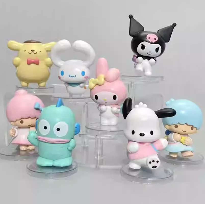 

New Kuromi Pochacco Backback Companion Series Blind Box Handmade Toy Desktop Ornament In Stock As A Surprise Gift For Fans