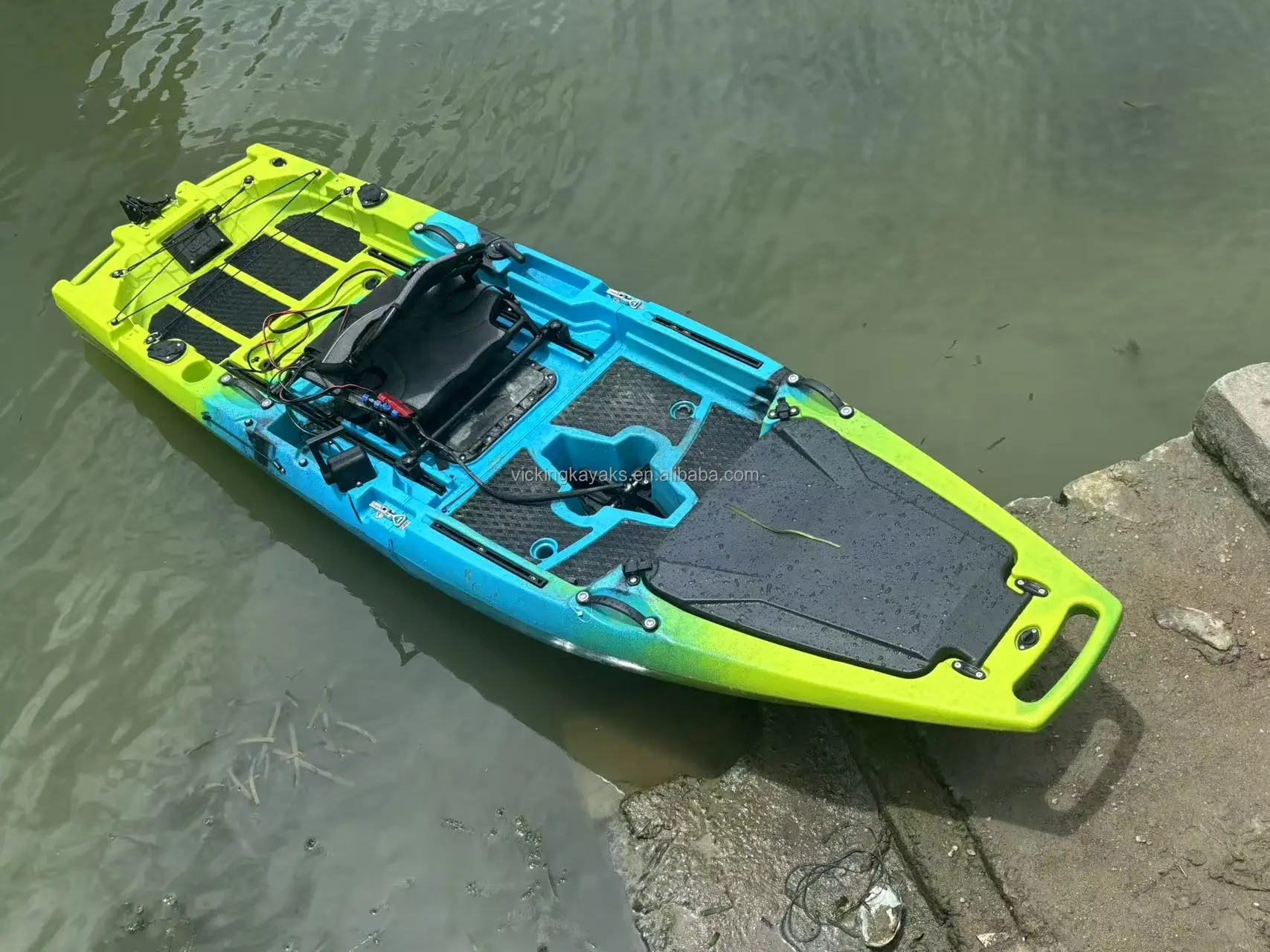 TLF Vicking 55LBS 65LBS 12V /24V Motor eléctrico de arrastre para Pedal de aleta Kayak de alta velocidad y fácil operación