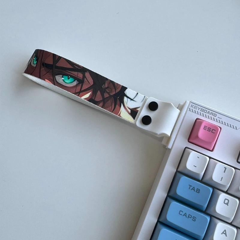 

Custom Keyboard Ribbon Wooting ATK Lootingmade Universal Key Cap Decoration Mechanical Keyboard Ribbon Esports Gaming Keyboard