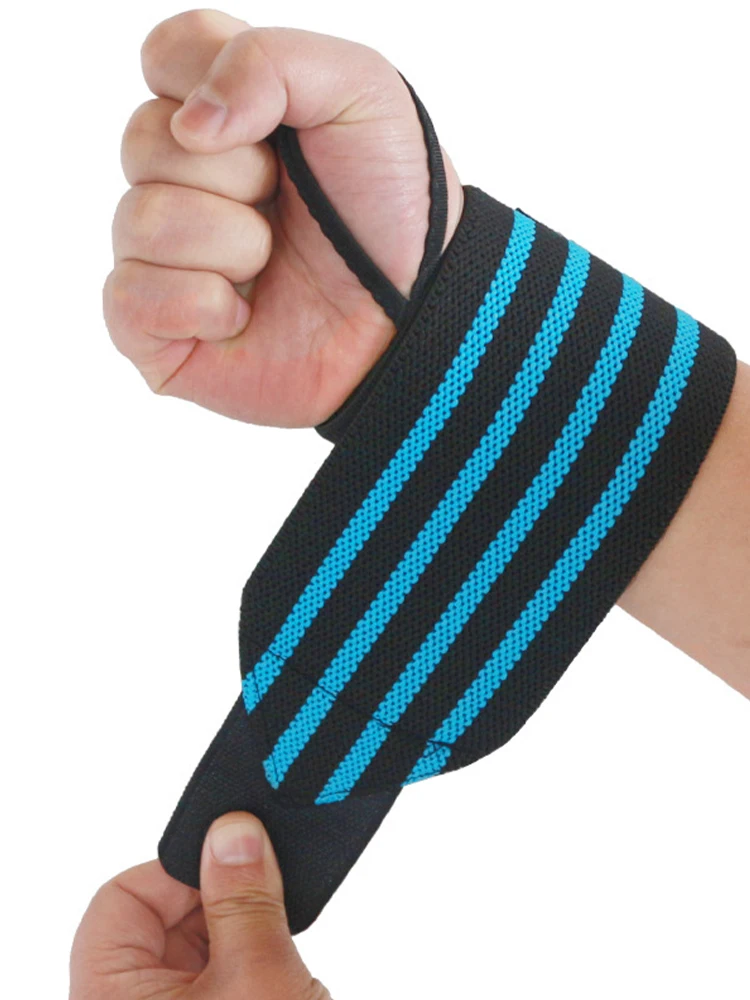 Gewichtheben Armband Elastische Atmungsaktive Handgelenk Wraps Verband Gym Fitness Gewichtheben Powerlifting Handgelenk Brace Unterstützung Strap